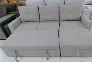 Sofá cama gris - 3 plazas