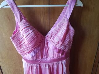 Vestido fiesta rosa - Talla M