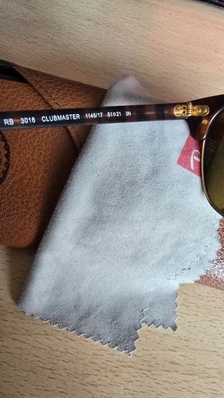 Ray-Ban rb3016 Gafas sol azules CLUBMASTER 