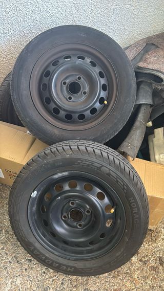 4 llantas chapa civic ek ej 4x100 14”