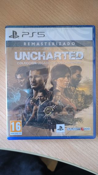 Uncharted Legado Ladrones PS5 Sellado