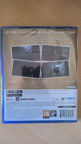 Uncharted Legado Ladrones PS5 Sellado