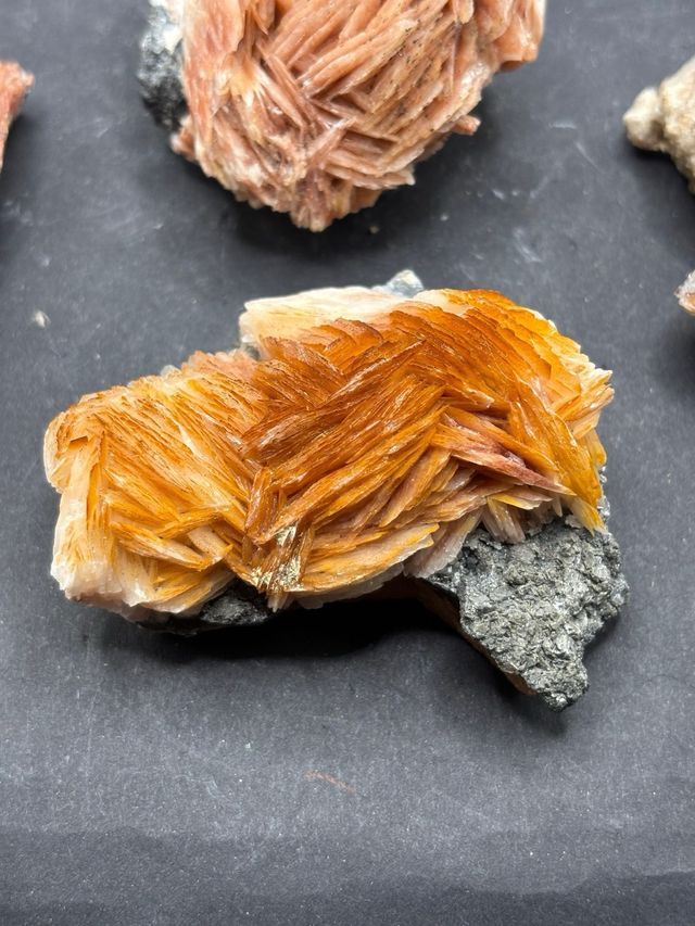 Minerali 4 Bariti Marocco - Set cristalli