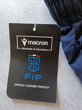 Pantaloncini Nazionale Italiana Basket, FIP