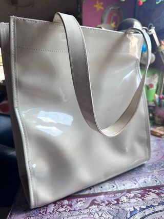 Bolso shopping beige Marilyn Monroe