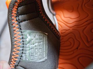 Sandali Arena bimbo - verde oliva e arancio