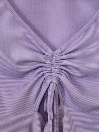 Crop Top/Camisa morado