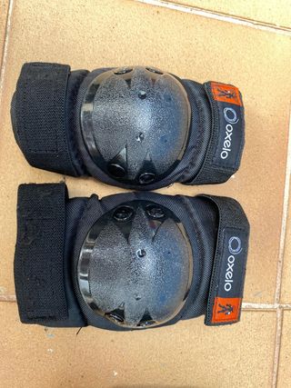Protecciones Oxelo Roller XS para patines o skate