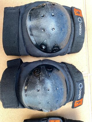 Protecciones Oxelo Roller XS para patines o skate