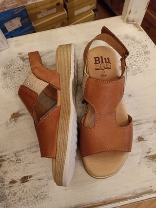 Sandalias Blu Sandal Marrón