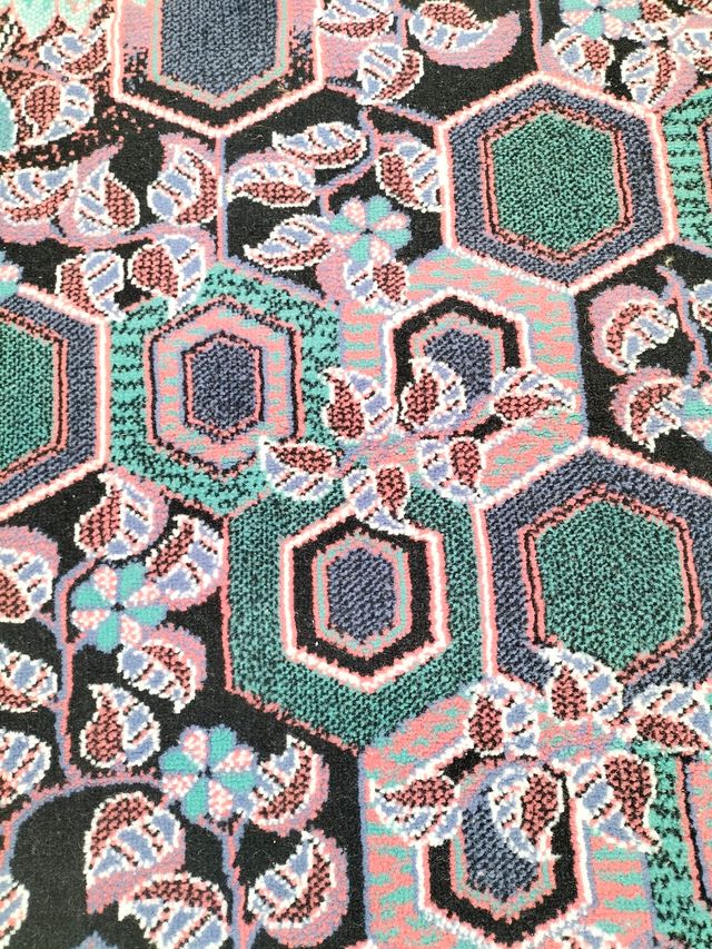 Alfombra multicolor - Rosa