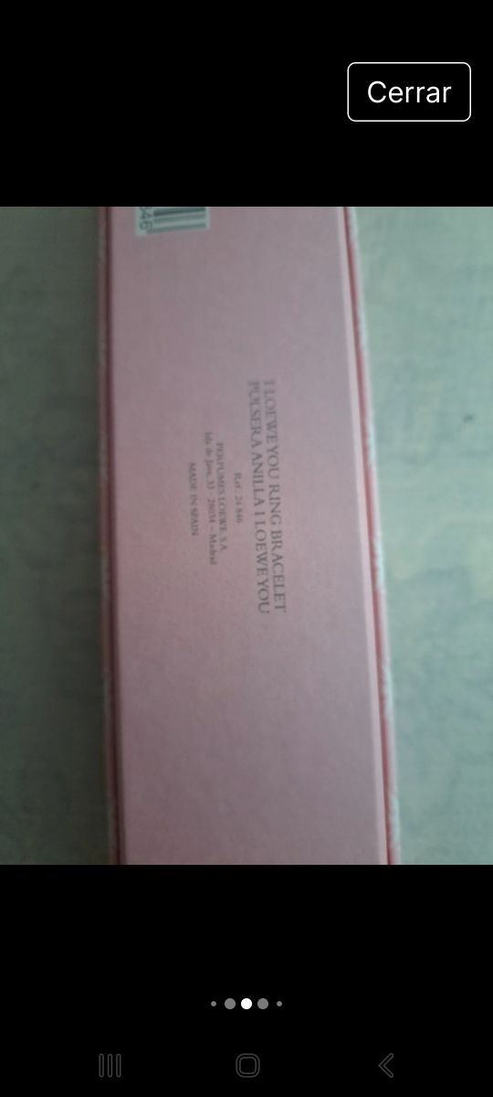 Pulsera Loewe | Plata & Rosa