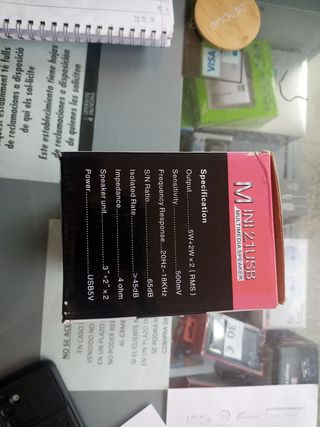 Altavoces Mini Eagle 2.1 USB