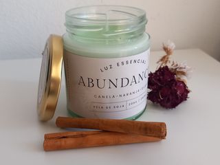 Vela aromática Abundancia - Canela-Naranja