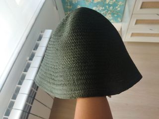 Sombrero tejido Zara Home - Verde oliva