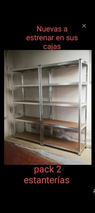 Estanterías metálicas nuevas