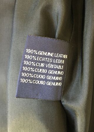 Chaqueta Gant piel marrón talla S