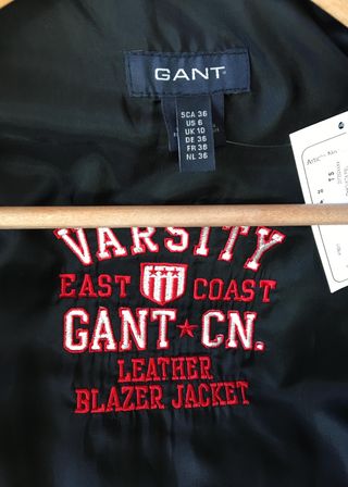 Chaqueta Gant piel marrón talla S