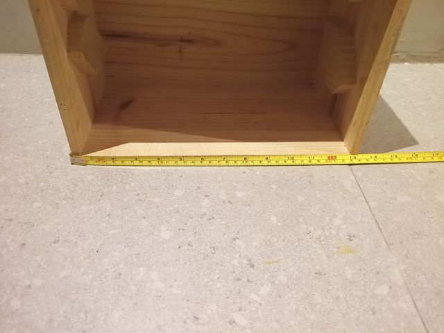 Grande scatola in legno «Gaudium» Vino Marqués Cáceres»