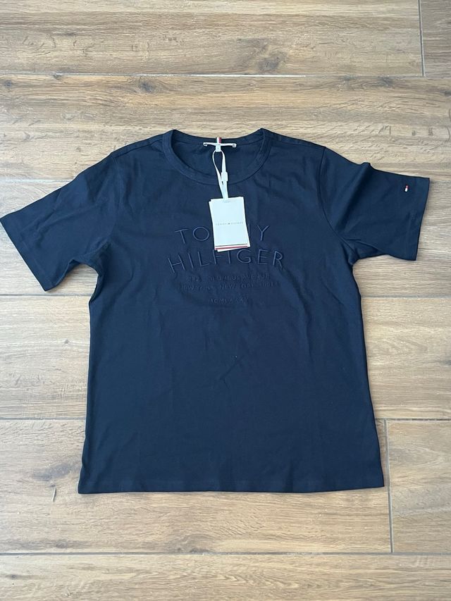T-shirt Tommy Hilfiger blu donna