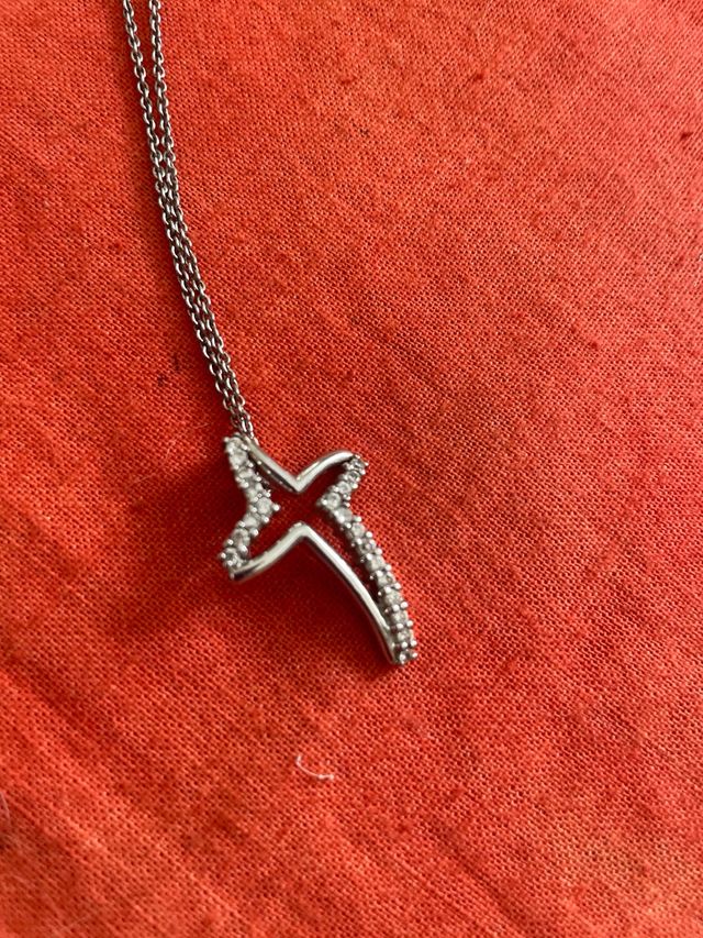 Collana Croce Argento 925