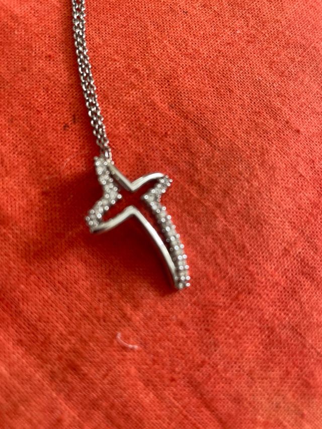 Collana Croce Argento 925