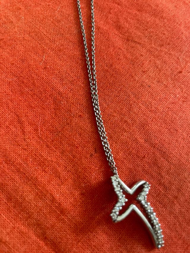 Collana Croce Argento 925