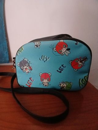 Bolso Kipling azul y negro