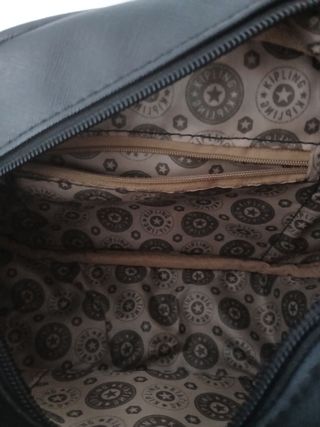 Bolso Kipling azul y negro