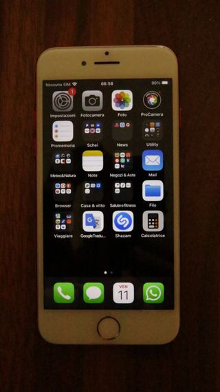 iPhone 7 RED 128GB - Batteria al 100%