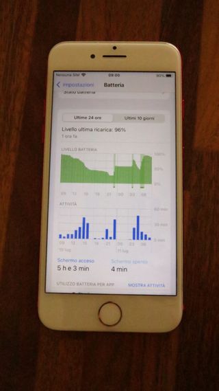 iPhone 7 RED 128GB - Batteria al 100%