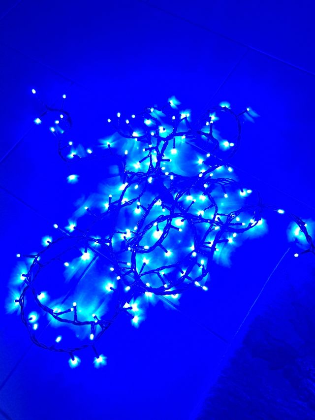 Luci LED blu - nuove