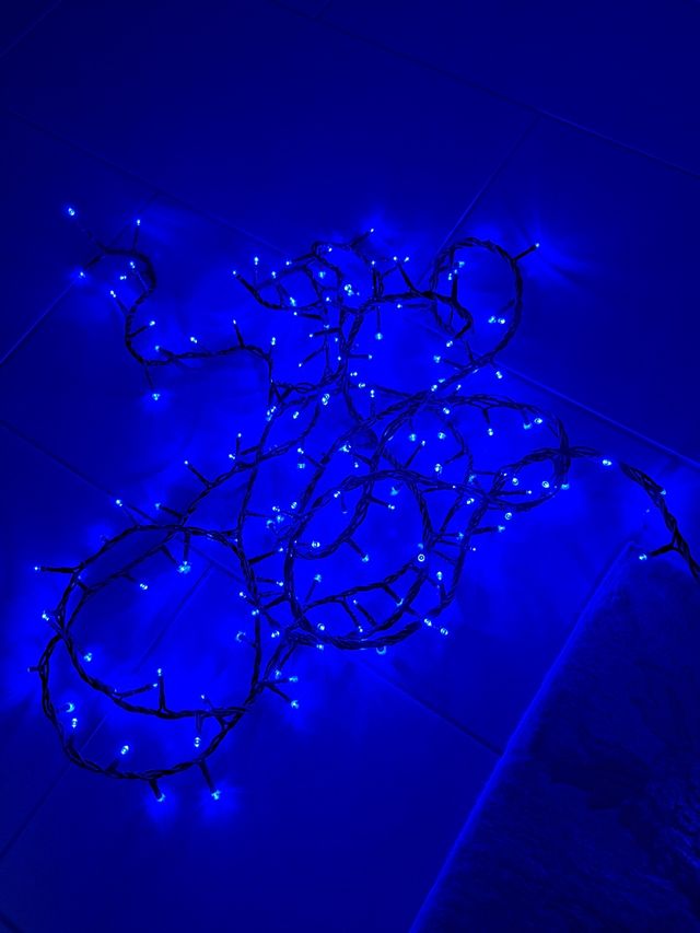 Luci LED blu - nuove