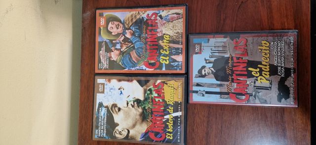 3 DVDs Cantinflas: Comedias Mexicanas