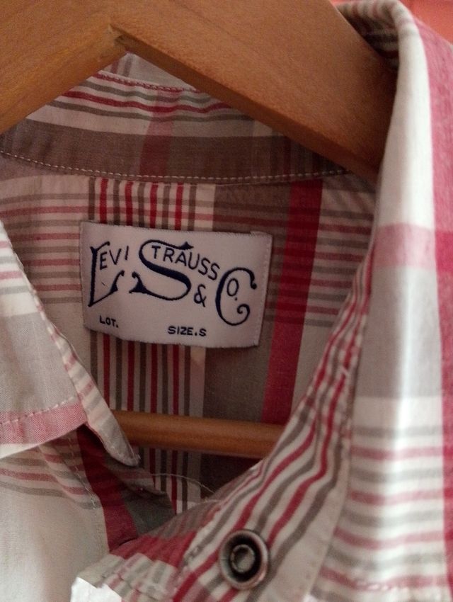 Camisa Levis Hombre S - Cuadros