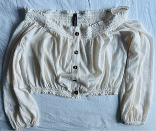 Blusa blanca HM - L