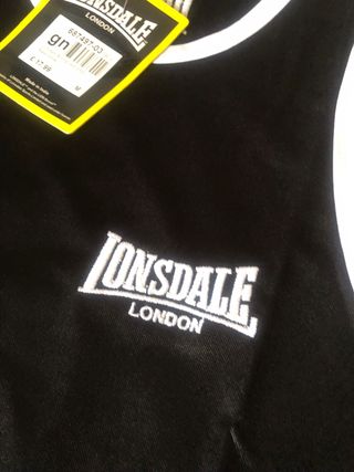 Chaleco boxeo Lonsdale M - Negro