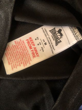 Chaleco boxeo Lonsdale M - Negro