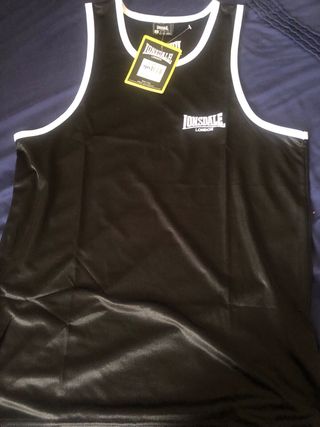 Chaleco boxeo Lonsdale M - Negro
