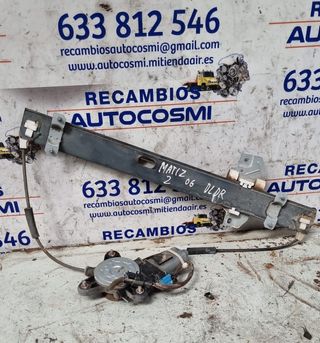ELEVALUNAS DELANTERO DERECHO DAEWOO MATIZ 2006