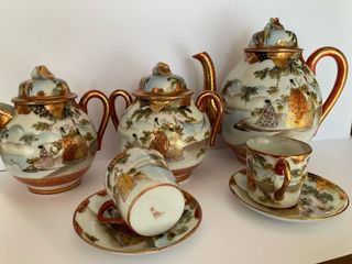 Servizio da tè cinese vintage