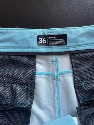 Bermuda bañador Hurley Hombre, color turquesa 