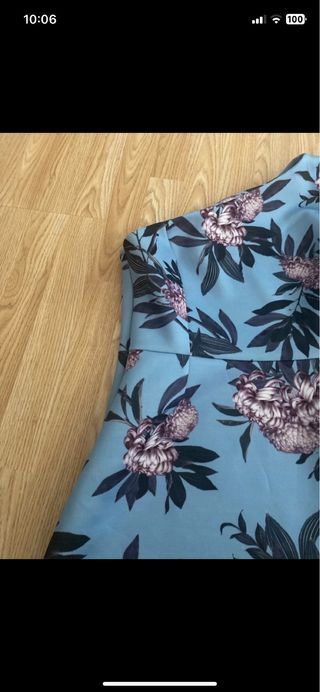 Blusa fiesta - azul, morado