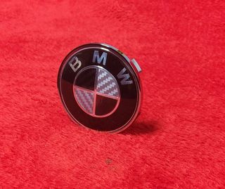 Bmw emblema capot o maletero azul/ blanc