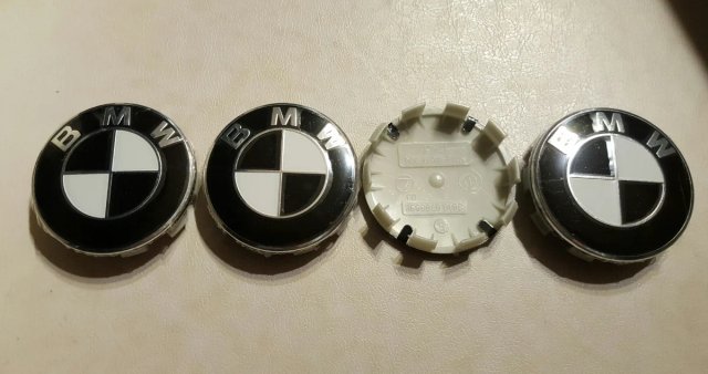 Bmw tapas centro llanta Buje emblema bmw 4 unds