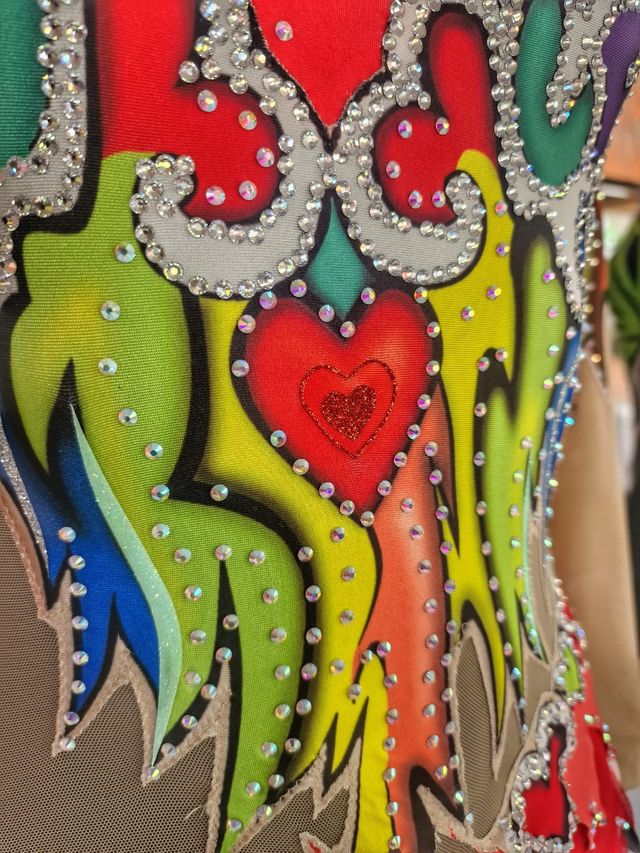 Body Ginnastica Ritmica Colorato