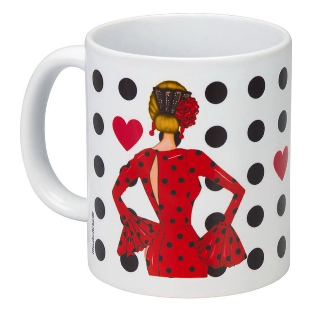 Tazas flamenca nuevas,cada unidad 11€