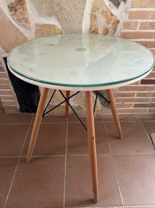 Mesa nórdica Ø60cm - 70cm alt