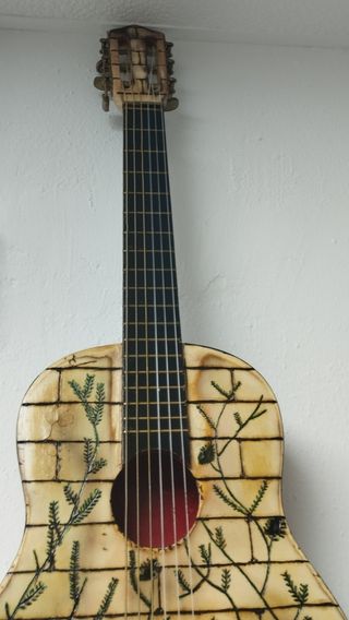 Guitarra artesanal única