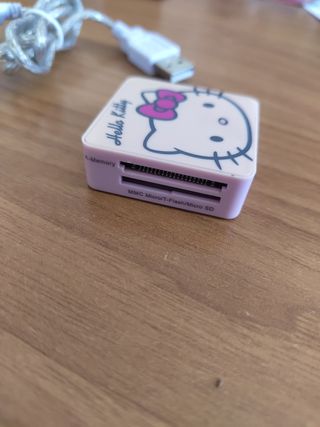Lettore Card USB Hello Kitty + cavetto. ORIGINALE